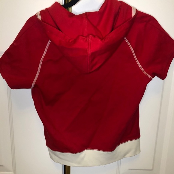 Esprit Red Short Sleeve hoodie - Picture 2 of 7